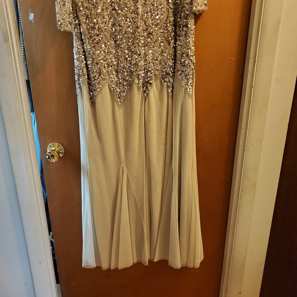 Js Collection Sequined Gown - image 4